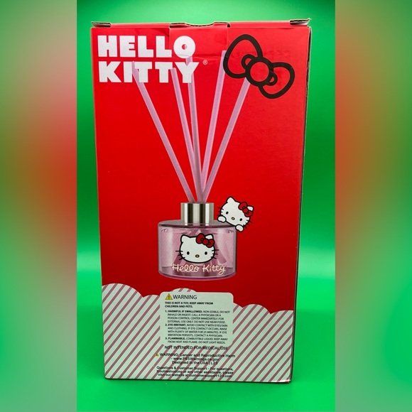 New - Hello Kitty Reed Diffuser - Rose Scented Oil Included, - Picture 4 of 4